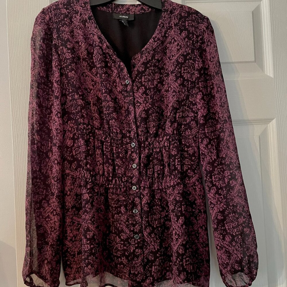 Flowy Blouse with Smocking